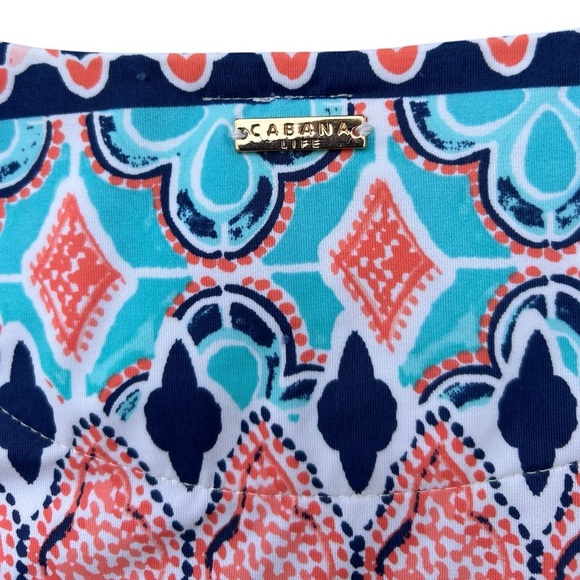 NWT Cabana Life Girl’s St. Barts Wash Guard Long Sleeve Swim Top - Size 12 - Picture 7 of 9